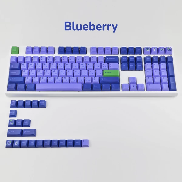 Набор кейкапов KeycapRU Blueberry