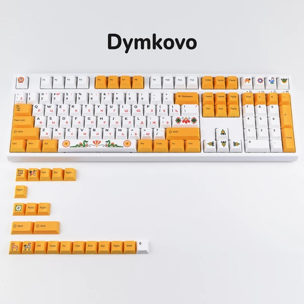 Набор кейкапов KeycapRU Dymkovo