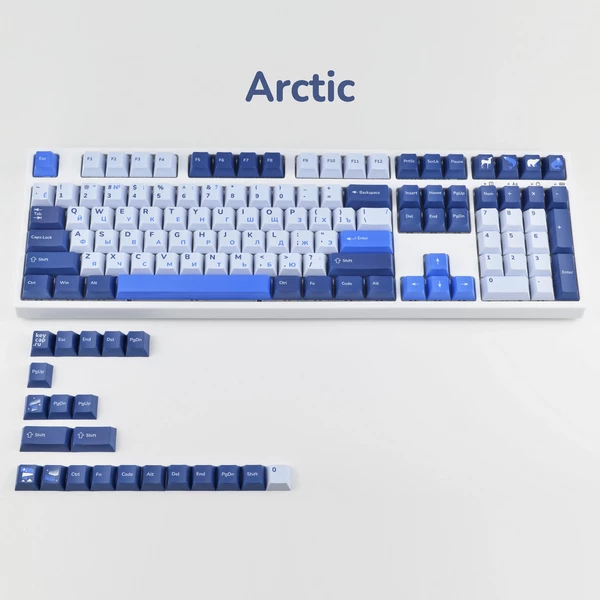 Набор кейкапов KeycapRU Arctic